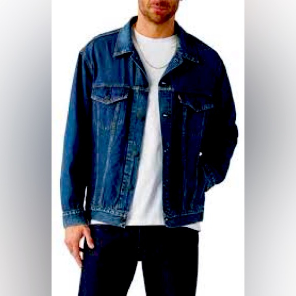 Levi's Denim Jacket for Men  Navy Medium